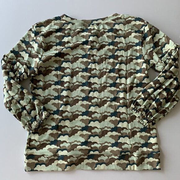 NWT Kate Quinn Organics Womens Clouds Sweatshirt Medium - Picture 4 of 8